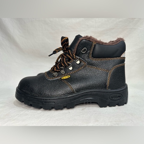 SNK - Boots - Black - Oil Resistant Sole - Men's Size 43EU/8.5US - New W/Tag - Picture 2 of 7